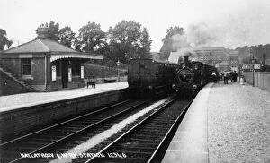 Passengers Gallery: Hallatrow Station, Somerset, c.1910