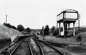 Signal Gallery: Hallatrow Station and Water Tower, Somerset, c.1950s