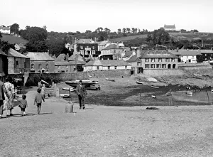 Holidaymaker Gallery: The Harbour at St Mawes, Cornwall, 1924
