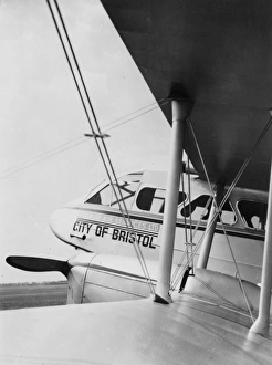 Railway Air Services Gallery: De Havilland 89 Dragon Rapide - City of Bristol, c1935