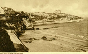 Newquay Collection: The Headland at Newquay, Cornwall