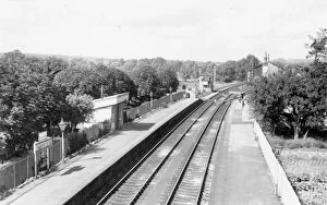 Heytesbury Collection: Heytesbury Station, Wiltshire, 1936