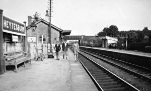 Wiltshire Prints: Heytesbury Station, Wiltshire, c. 1950s