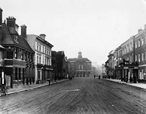 Buckinghamshire Collection: High Wycombe high street, c1910
