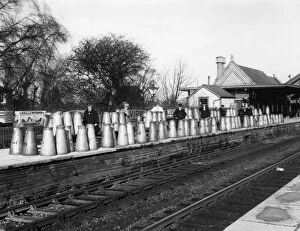 Images Dated 22nd August 2007: Highbridge Station, Somerset, 1928