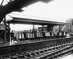 Staff Gallery: Highbridge Station, Somerset, 1928