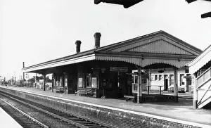 Platform Prints: Honeybourne Station, looking north-west, July 1964