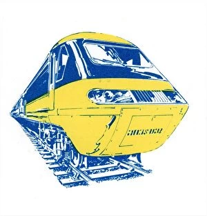 Artwork Collection: HST Intercity 125 Design, c.1980s