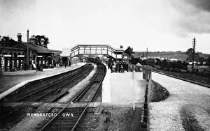 Halt Gallery: Hungerford Station, c1910
