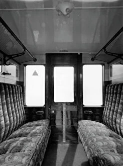 Carriage Gallery: Internal view of brake third carriage No.1323