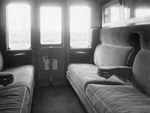 Passenger Brake and Composite Brake Vans Gallery: Internal view of Brake Composite Carriage, No. 6831