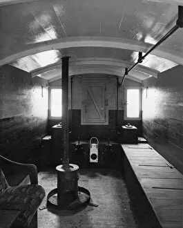 Wagon Collection: Internal view of a Toad Brake Van