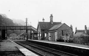 Shropshire Collection: Ironbridge and Broseley Station, Shropshire
