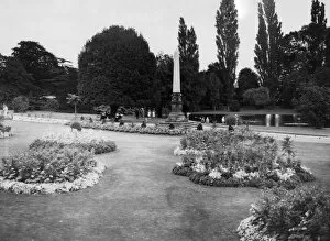 Warwickshire Collection: Jephson Gardens in Leamington Spa, Warwickshire