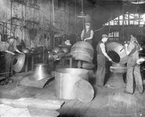 Workers at Swindon Works Gallery: K Shop - Coppersmiths, 1938