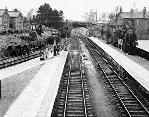 Kemble Station Collection: Kemble Station, Gloucestershire, c.1940s