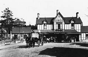 Horse Gallery: Kidderminster Station, Worcestershire, c.1910