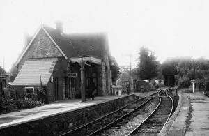 Kington Station, Herefordshire, July 1957
