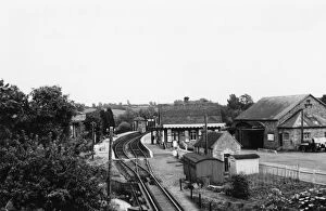 Herefordshire Collection: Kington Station, Herefordshire, June 1950