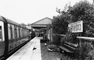 Images Dated 20th December 2013: Lambourn Station, September 1952