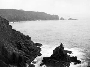 Cliffs Collection: Lands End, Cornwall, c.1928