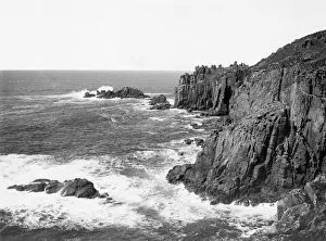 1924 Collection: Lands End, Cornwall, February 1924