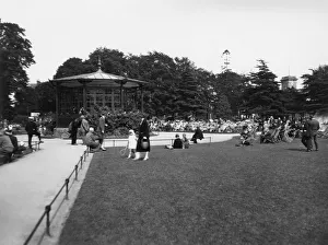 Bandstand Gallery: Leamington Spa, Royal Pump Room Garden, July 1927