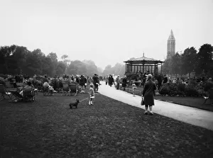 Bandstand Gallery: Leamington Spa, Warwickshire, July 1927