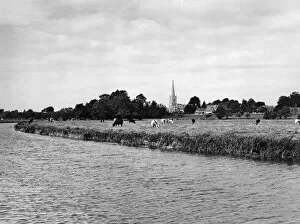 River Gallery: Lechlade, Gloucestershire, September 1948