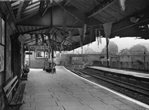 Welsh Stations Collection: Llangollen Station, Wales, 1950