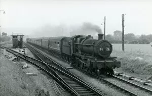Grange Class Locomotives Gallery: Loco No 6847 Tidmarsh Grange, at Honeybourne Junction