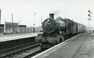 1950s Collection: Loco No 6959 Peatling Hall, at Honeybourne Junction