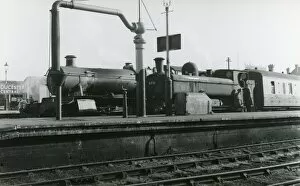1950s Collection: Loco No 7809 Childrey Manor, at Gloucester