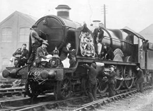 Castle Class Locomotives Gallery: Locomotive No 4082, Windsor Castle, c.1920s