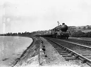 Images Dated 21st June 2012: Locomotive No. 6014, King Henry VII, at Bishopsteignton