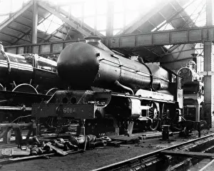 4 6 0 Prints: Locomotive No. 6014, King Henry VII, at Swindon Works