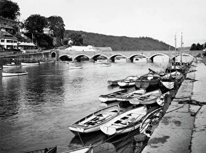 Boat Collection: Looe Bridge, Cornwall, c.1930