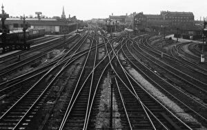 Tracks Gallery: Looking West from Swindon Junction Station, 1950