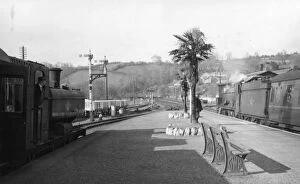 Lostwithial Station Collection: Lostwithiel Station, Cornwall, April 1960