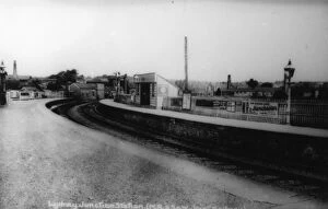 1900s Collection: Lydney Junction Station, Gloucestershire, c.1910