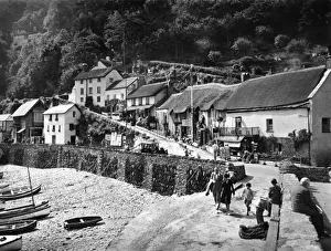 Seaside Gallery: Lynmouth, Devon, September 1934