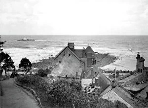 Boat Collection: Lynmouth from The Hillside, Devon, August 1929