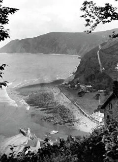 Summer Collection: Lynmouth from Lynton, Devon, 1929