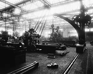Images Dated 11th May 2007: AM Machine Shop, c1910