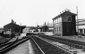 Images Dated 15th May 2014: Maiden Newton Station, Dorset, c. 1950s