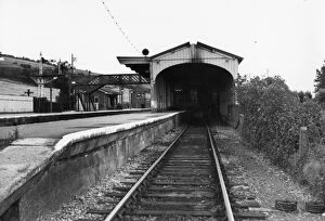 Images Dated 15th May 2014: Maiden Newton Station, Dorset, c. 1960