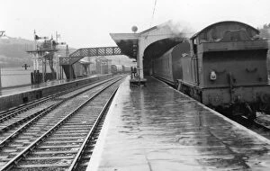 Dorset Collection: Maiden Newton Station, Dorset, c.1950s