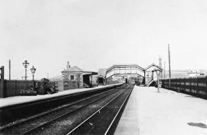 1920 Gallery: Marazion Station, Cornwall, June 1920