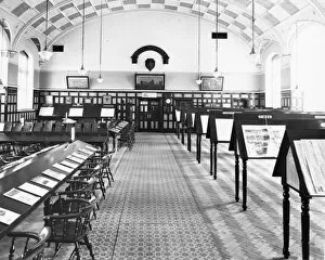 GWR Mechanics Institute Gallery: Mechanics Institute Reading Room, c1930s