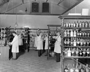 GWR Medical Fund Society Gallery: Medical Fund Dispensary, 1947